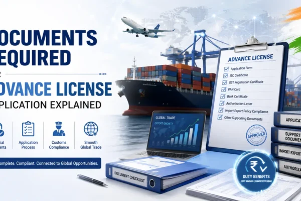 Documents Required for Advance License Application Explained