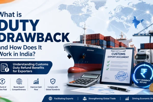 What is Duty Drawback and How Does It Work in India?