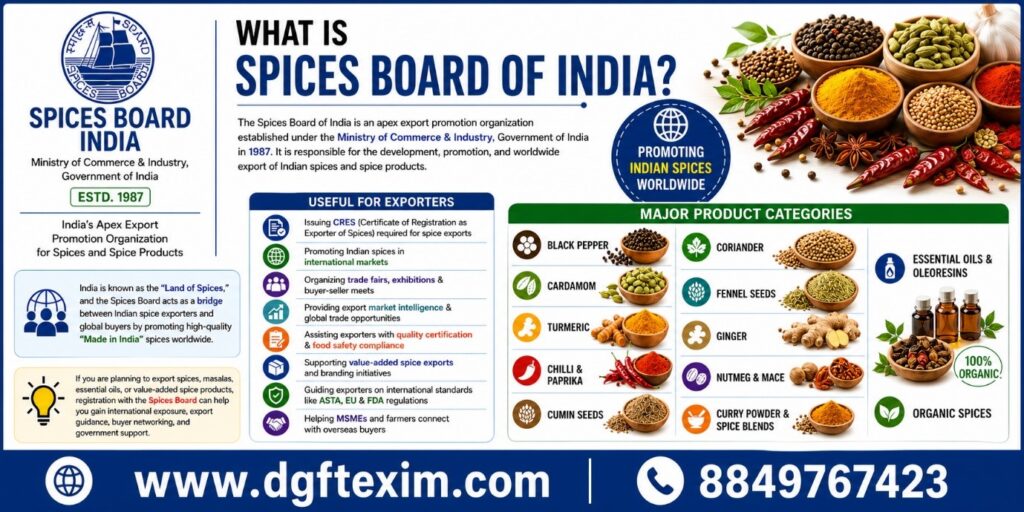 What is the Spices Board of India?